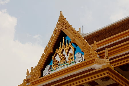 Thái Lan, Băng Cốc, ngôi đền, mái nhà, Châu á, cung điện, xây dựng