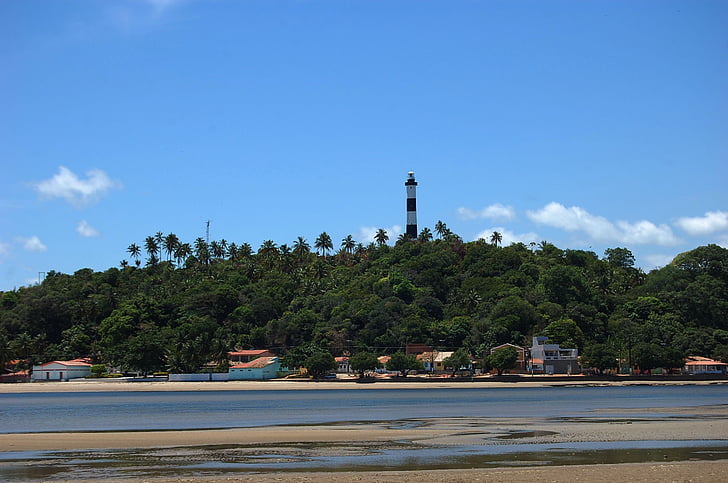 rannikul alagoas, märts, Beach, Lighthouse, Tower