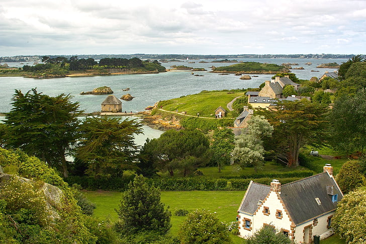 Brittany, ile, Insula, mare, natura, sălbatice, port