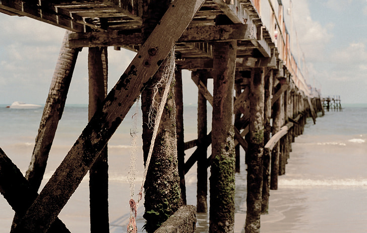 Pier, Sea, Ocean, Beach, loodus, Dock, Välibassein