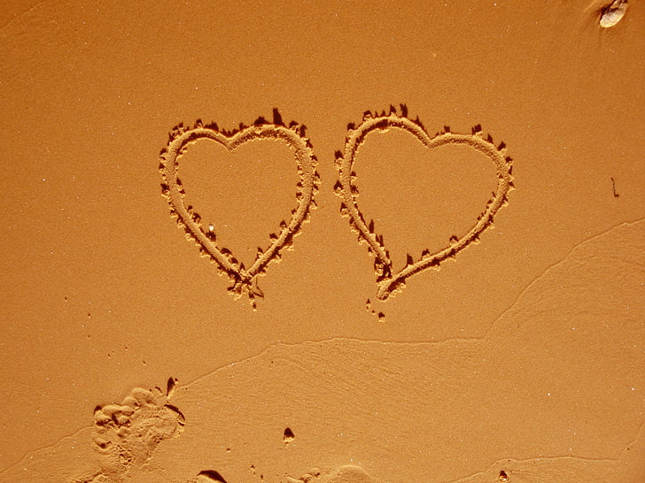 hjerte, Kærlighed, Romance, forholdet, ægteskab, bryllup, symbol