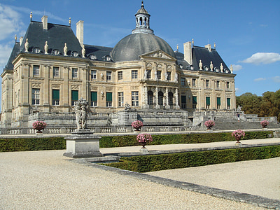 Шато, Château de vaux-ле-Виконт, maincy, замък, дворец, Шато, архитектура