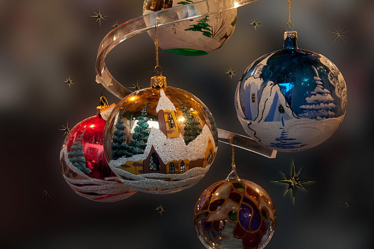 Kerst, Kerstbal, Kerst ornament, weihnachtsbaumschmuck, Kerst ornamenten
