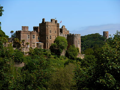 Dunster castle, Castle, Dunster, arkkitehtuuri, Tower