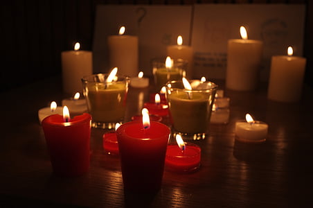 sviečka, svetlo sviečky, pokojný, svetlo sviečok, vosk, Romance, mier