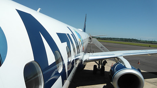 máy bay, bay, đi du lịch, Azul, màu xanh, Bra-xin, Ngày Lễ