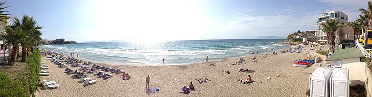 Turquie, plage, mer Égée