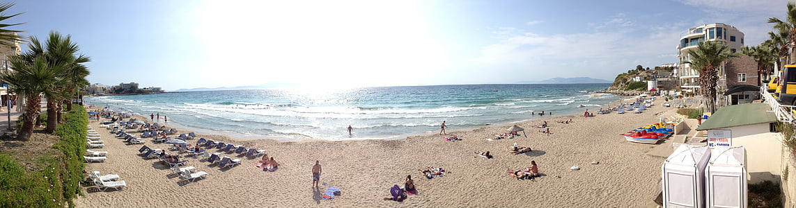Turecko, Beach, Egejské more