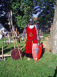 Ridder, rustning, middelalderen, ritterruestung, rustning ridder, historisk set