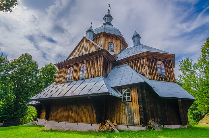 православна църква, Полша, религия, архитектура, сграда, православните, ЮНЕСКО