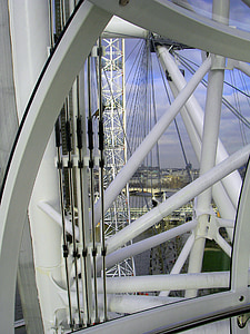 Londres, olho de Londres, atração, roda gigante, atração turística