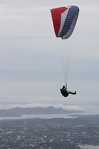 Norra, mäed, Skandinaavia, Travel, Paragliding
