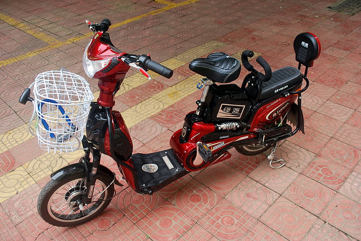 moped, bicycle, electric, bike, transportation, power, vehicle