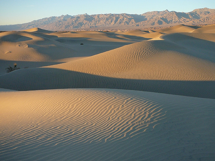 dunes, sable, vallée de la mort, paysage, Parc, national, sec