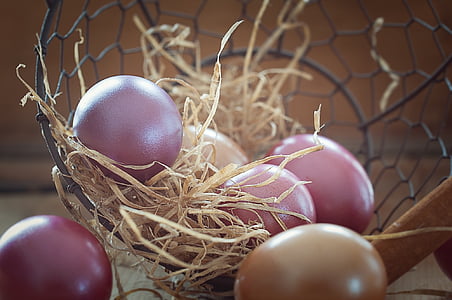 pääsiäismunia, värikäs, värillinen, Mukautettu, tulli, Pääsiäinen, sisustus