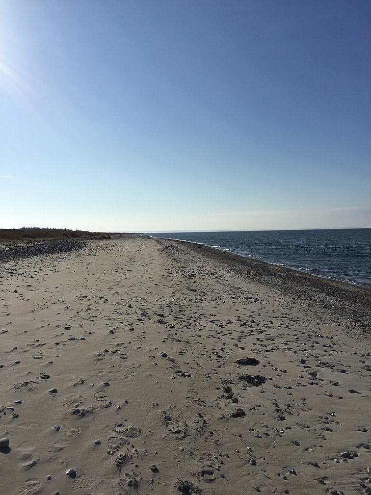 пляж, море, пісок, Балтійське море, камені