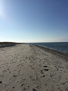 Beach, havet, sand, Østersøen, sten