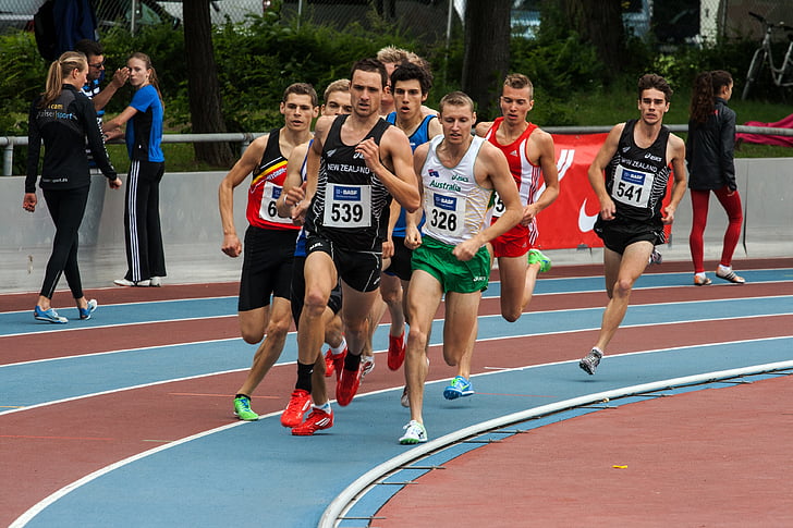 Athlétisme aux Jeux, sport, courir, mannheim gala Junior