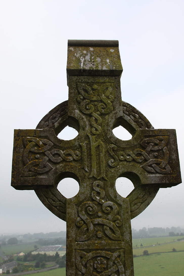 Irland, Celtic, CRO, irsk, symbol, kultur, Cross