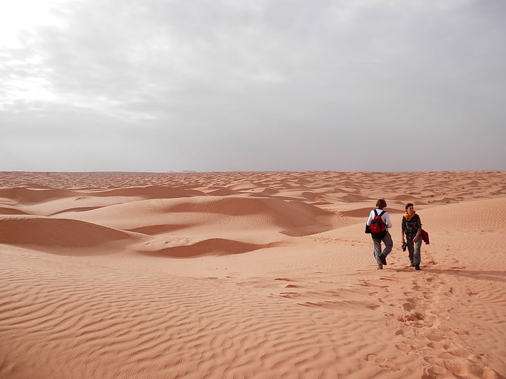 Sahara, öken, Tunisien