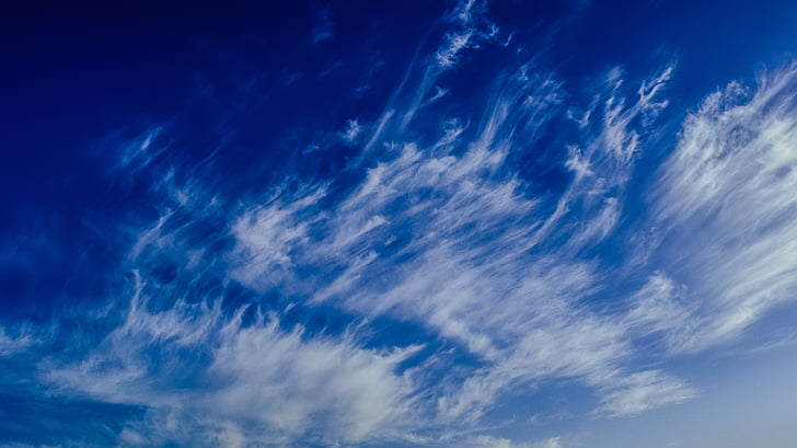 хмари, дивні, Природа, небо, cloudscape, атмосфера, Синє небо хмари