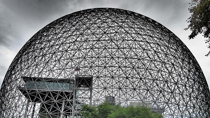 Biosphère, Canada, Montral, architecture