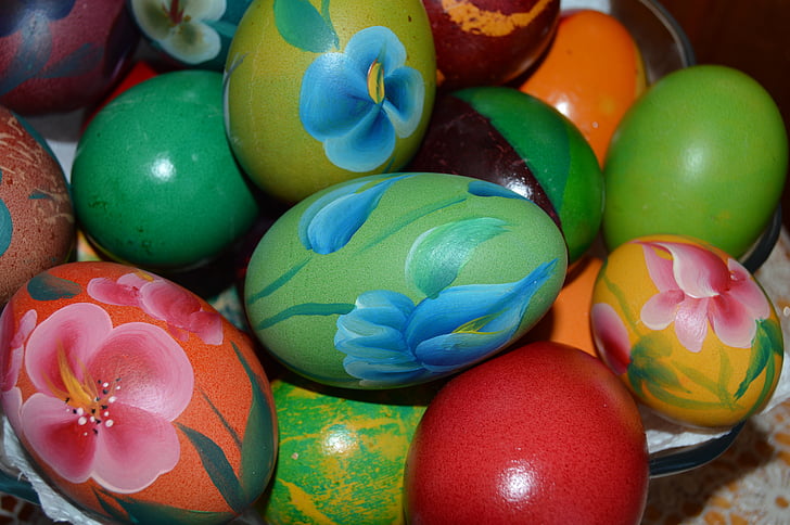 Pasqua, uova, verniciato, ortodossa