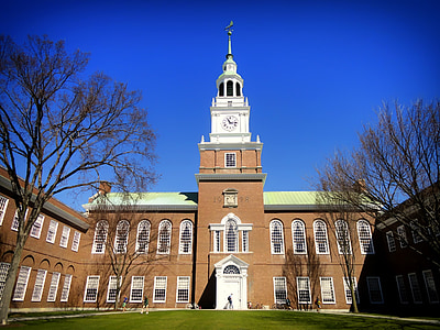 Dartmouth college, campus, skolen, Universitetet, biblioteket, arkitektur, landemerke