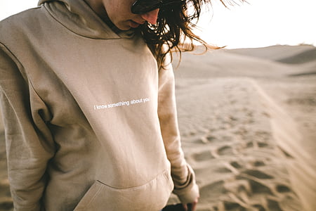 people, statement, jacket, hoodie, sand, statement jacket, desert