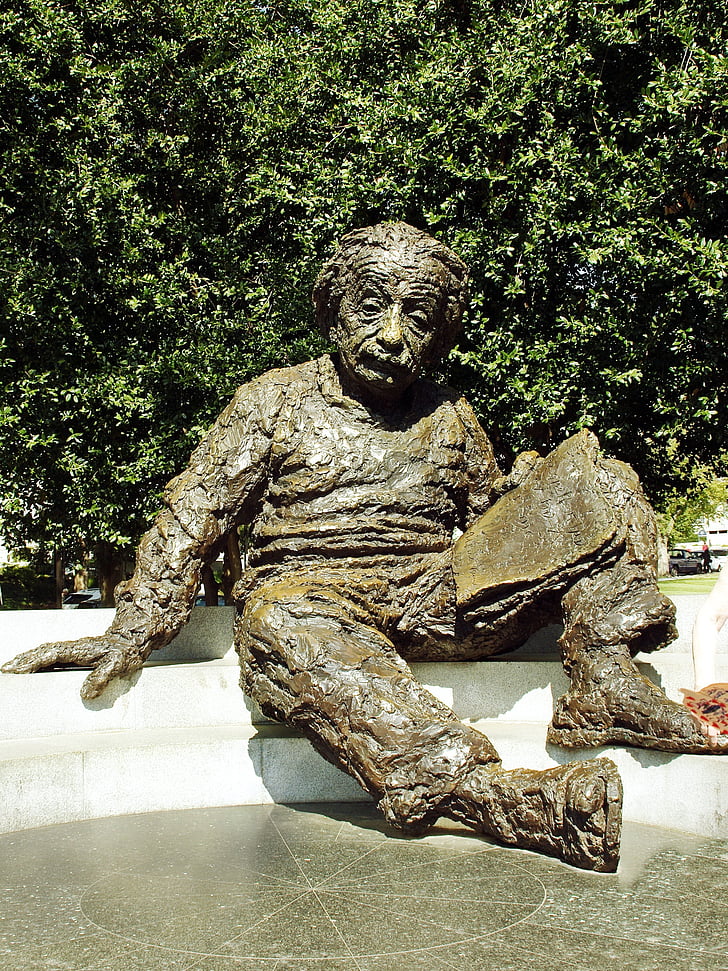 Washington, bronze, Einstein, Memorial, monument, Genius, statue de