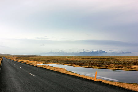 road, mountain, lake, landscape, travel, mountain road, highway