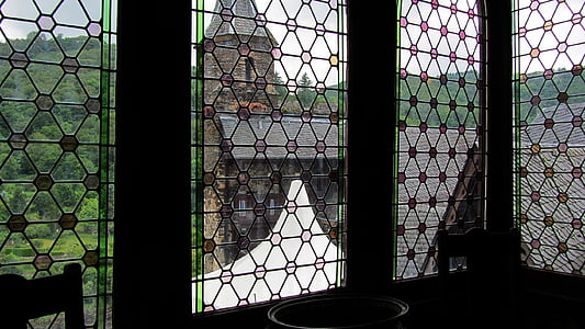 window views, castle, cochem, reichsburg cochem, window, architecture
