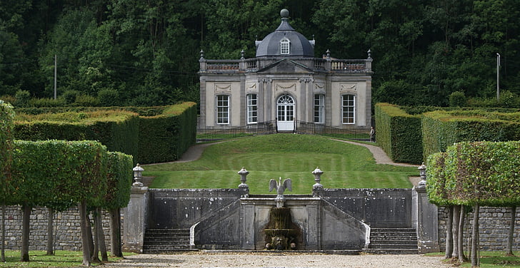 Belgium, Háziállat, freyr vár, Landmark, történelmi, úti célok, épület