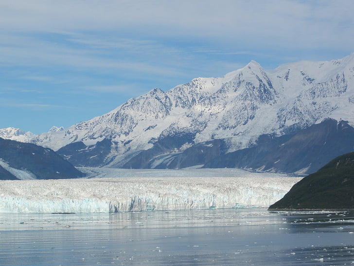 Glacier, glace, froide, voyage, glaciaire, Lac, nature sauvage