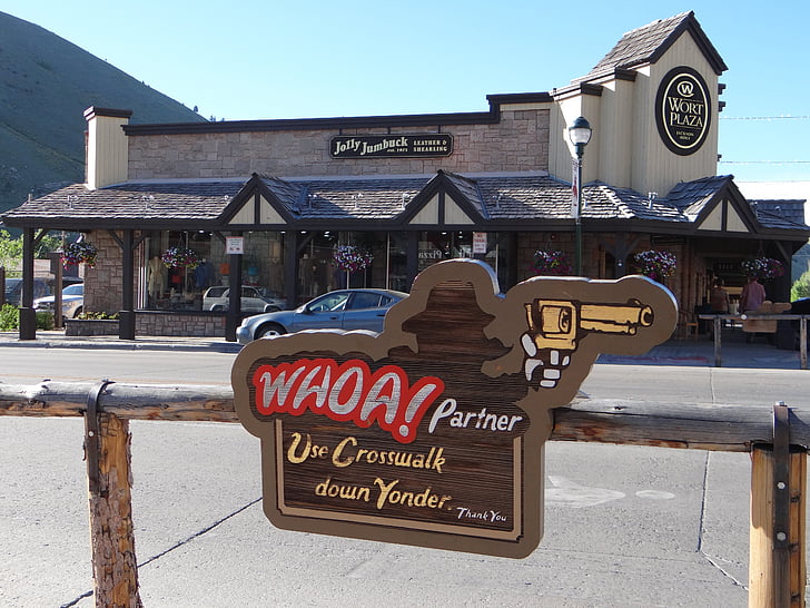 Jackson, Wyoming, Stany Zjednoczone Ameryki, Cowboy, Teton, park narodowy Grand teton