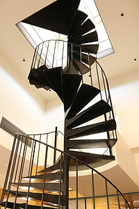винтовая лестница, лестницы, лестница, Архитектура, Спираль, Бернард Хоа, Структура
