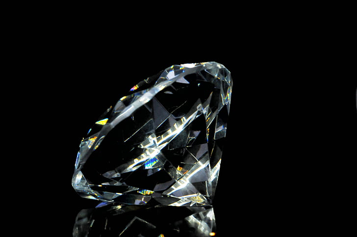 diamond, precious stone, size, facets, crystal