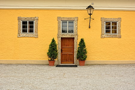 ievade, durvis, nama fasādi, vecais, arhitektūra, hauswand, vēsturiski