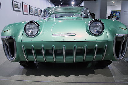 θερμαντικό σώμα, παλιάς χρονολογίας, αυτοκίνητο Μουσείο του Petersen, Λος Άντζελες, Καλιφόρνια