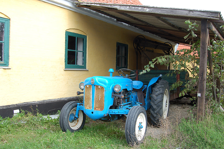 traktor, Ferguson, opuščeni traktorja, krajine