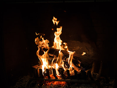消防, 壁炉, 火焰