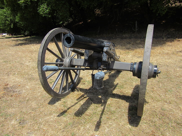 Cannon, pilsoņu karš, militārās, armija, Arsenāla, Artilērijas, ierocis