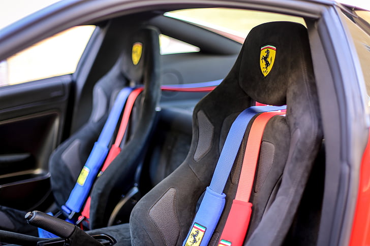 Ferrari, auto, výkon, červená, auto, automobil, štýl