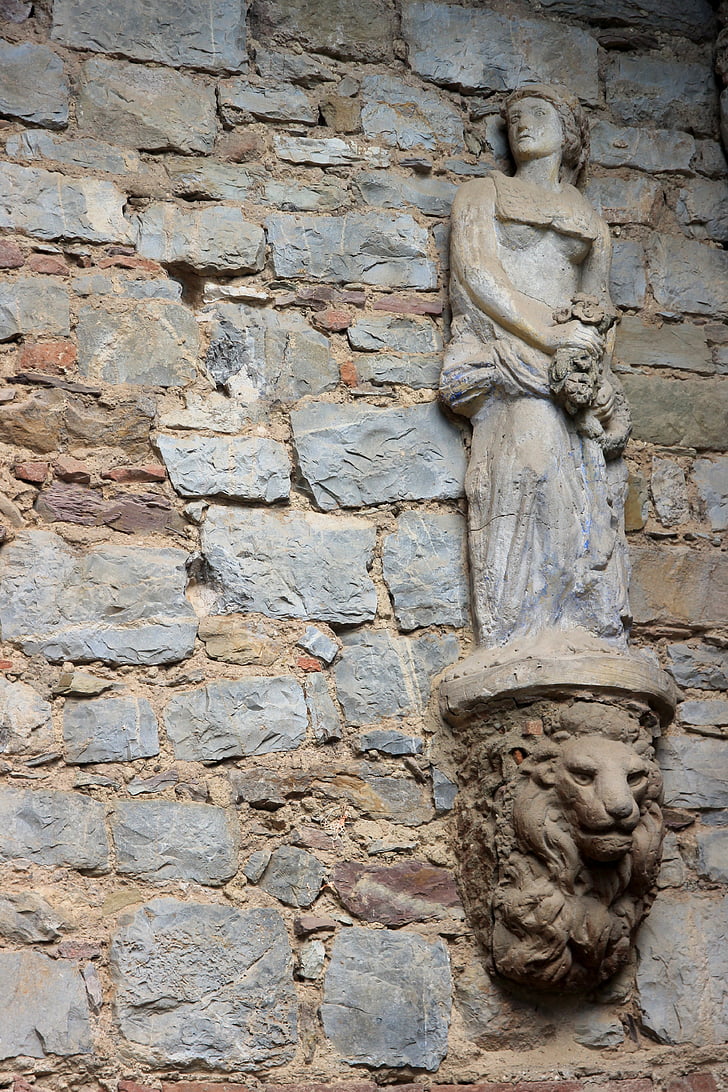 estátua, Figura, pedra, escultura, decoração da parede, arte, Figura de pedra