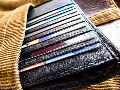 パンツ, 財布, クレジット カード, 男らしい, ファッション, 衣料品