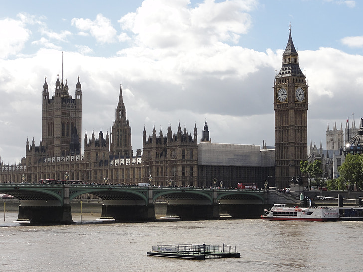парламент, Великобритания, Лондон, Биг Бен, Обединено кралство, архитектура, сграда