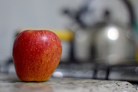 Apple, frukt, snack, helse