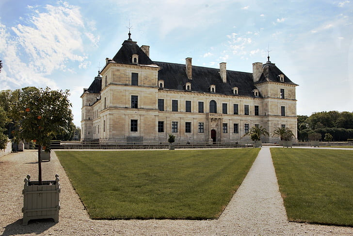 Ancy Franka, Zamek, Burgundii, Yonne, dziedzictwo, Architektura, Pomnik