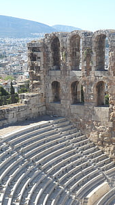 Grecia, Partenone, Atene, rimane, punto di riferimento, vecchio