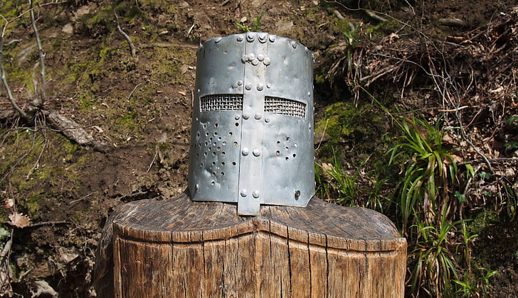 Hiệp sĩ, Helm, thời Trung cổ, Buồn cười, trò đùa thực tế, nghệ thuật, áo giáp
